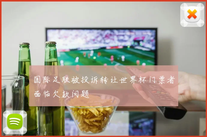 国际足联被投诉转让世界杯门票者面临欠款问题